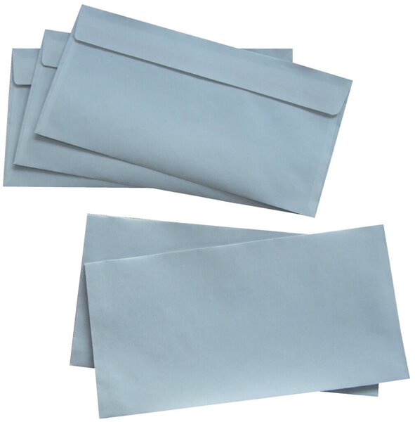 BÜRORING envelope DL, self-adhesive white,  110 x 220 mm 1000/Box