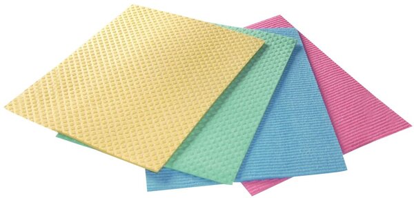 Cleaning Sponges, Pack of 5, colored assorted