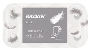 Katrin Toilet paper PLUS 150 sheets 3-ply 72 rolls
