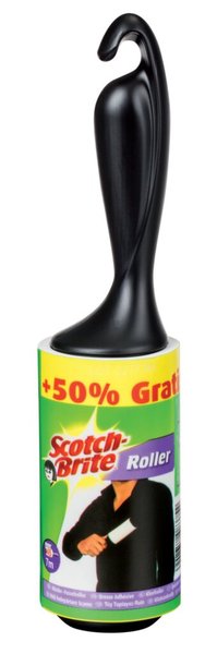 Scotch-Brite Kleider-Fusselroller mit 30Blatt + 15 Blatt gratis