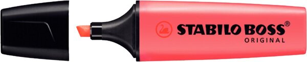 Textmarker Stabilo Boss Original 2-5mm rot nachfüllbar