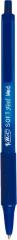 BIC Soft Feel Retractable Ballpoint Pen Grip Medium 0.4 Blue Preview Image