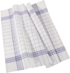 Tea towel "half linen" 50 x 70cm in blue  Preview Image